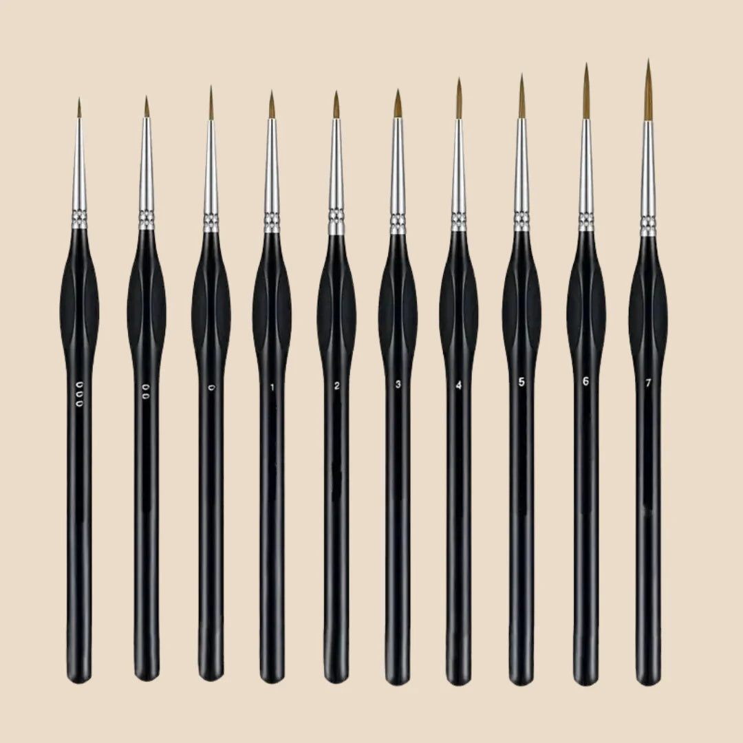 10 High-Precision Brushes